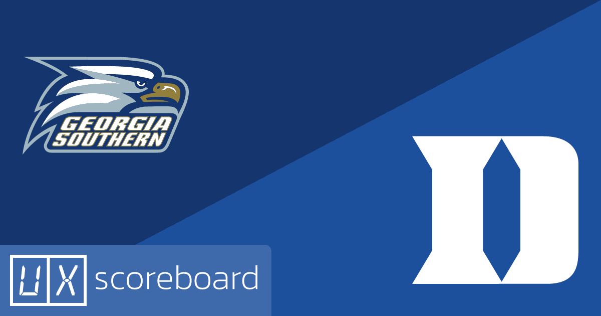 Georgia Southern Eagles vs Duke Blue Devils game highlights