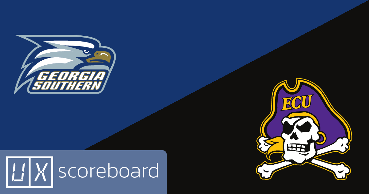 Georgia Southern Eagles vs East Carolina Pirates game highlights