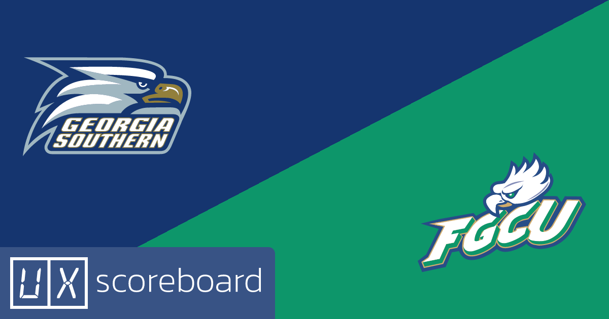 Georgia Southern Eagles vs Florida Gulf Coast Eagles game highlights