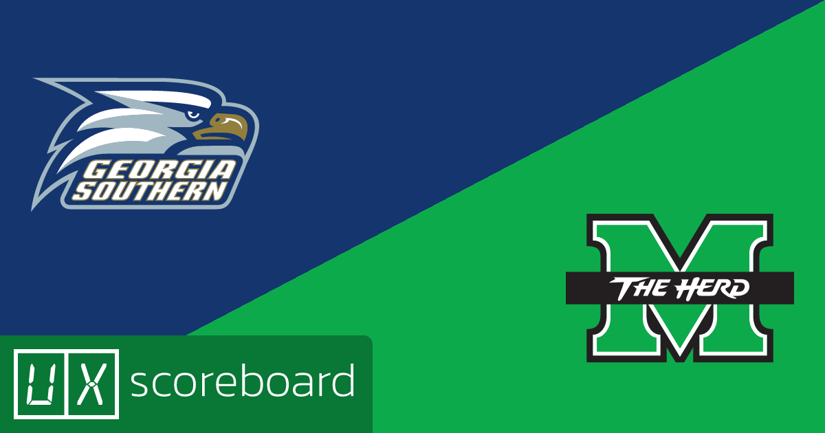 Georgia Southern Eagles vs Marshall Thundering Herd game highlights