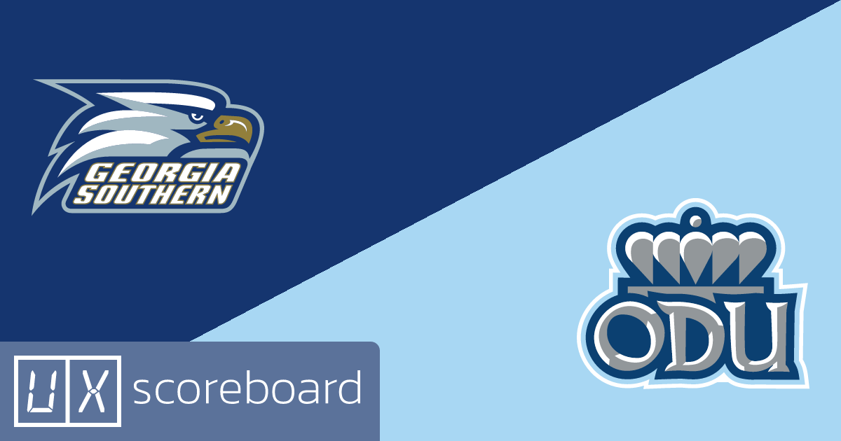 Georgia Southern Eagles vs Old Dominion Monarchs game highlights
