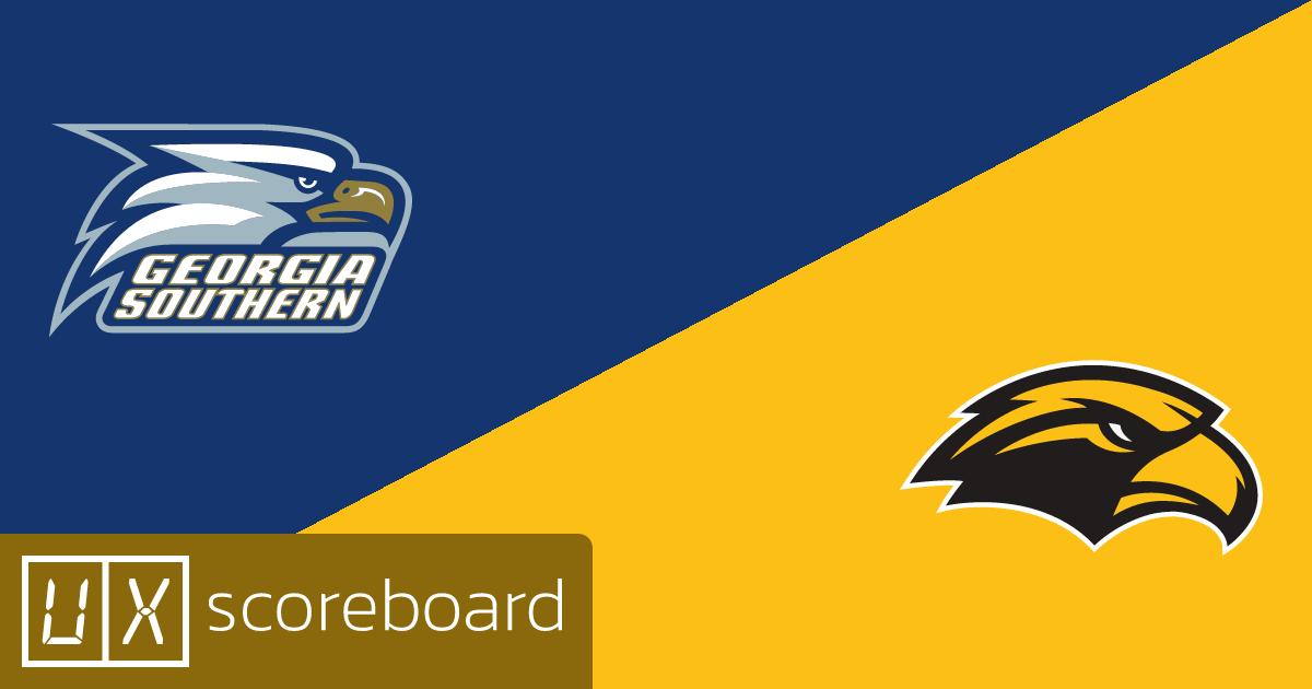 Georgia Southern Eagles vs Southern Miss Golden Eagles game highlights