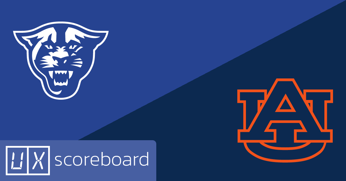 Georgia State Panthers vs Auburn Tigers game highlights