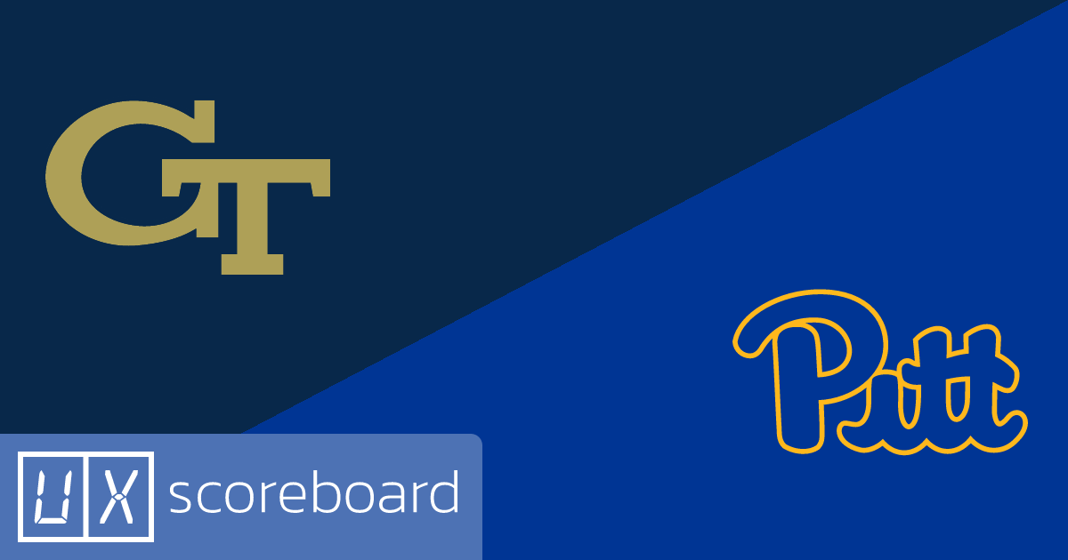 Georgia Tech Yellow Jackets vs Pittsburgh Panthers game highlights