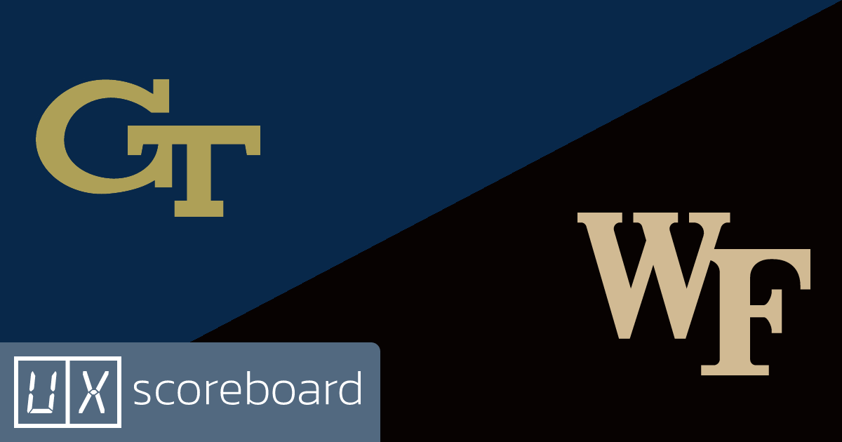 Georgia Tech Yellow Jackets vs Wake Forest Demon Deacons game highlights
