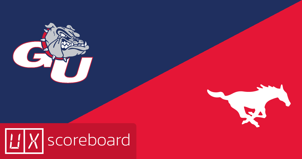 Gonzaga Bulldogs vs SMU Mustangs game highlights