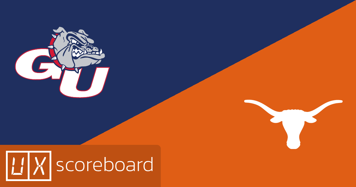 Gonzaga Bulldogs vs Texas Longhorns game highlights