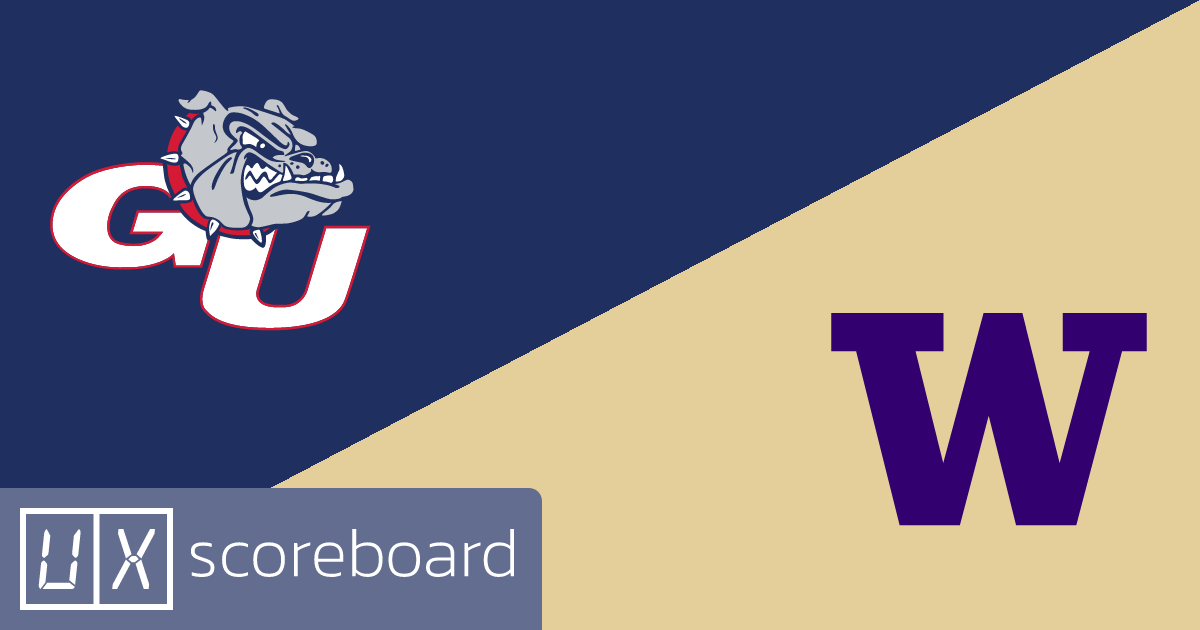 Gonzaga Bulldogs vs Washington Huskies game highlights