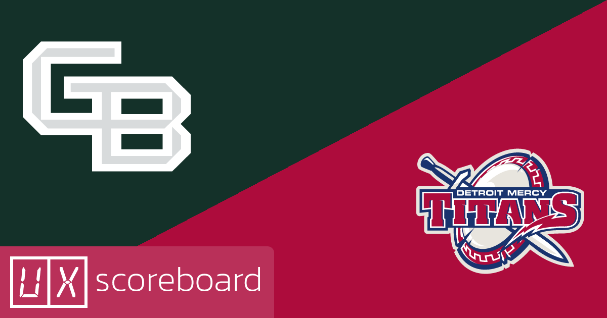 Green Bay Phoenix vs Detroit Mercy Titans game highlights
