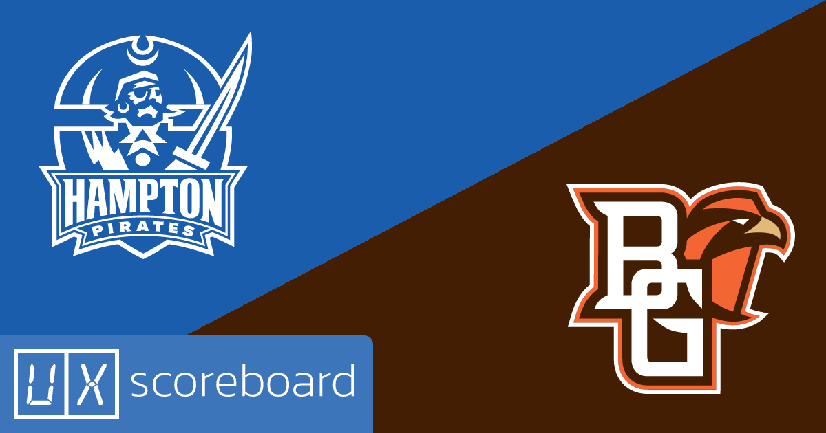Hampton Pirates vs Bowling Green Falcons game highlights