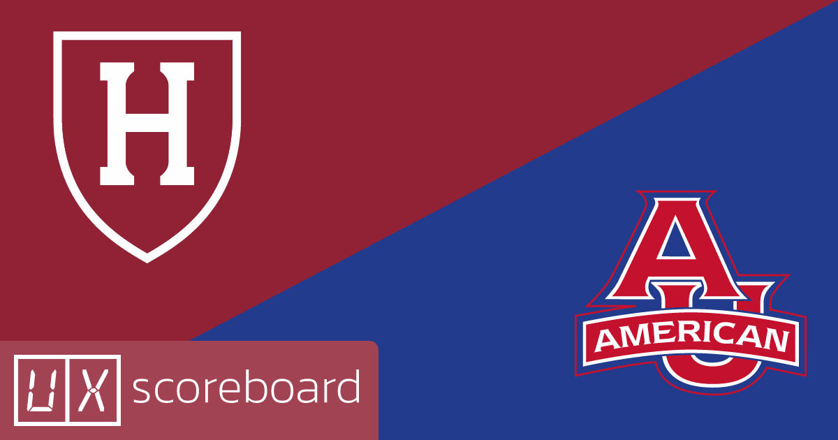 Harvard Crimson vs American University Eagles game highlights