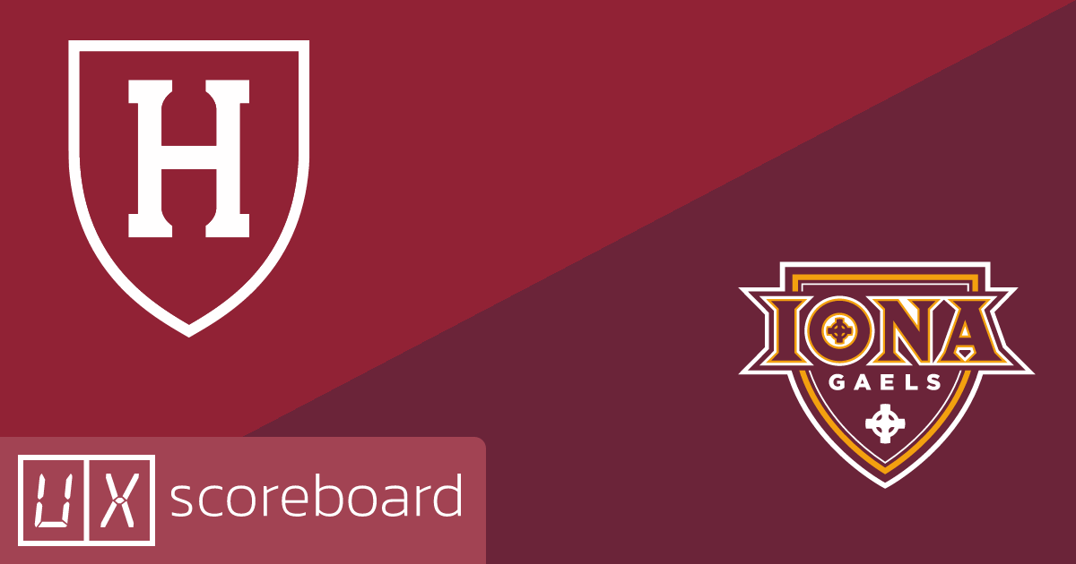 Harvard Crimson vs Iona Gaels game highlights
