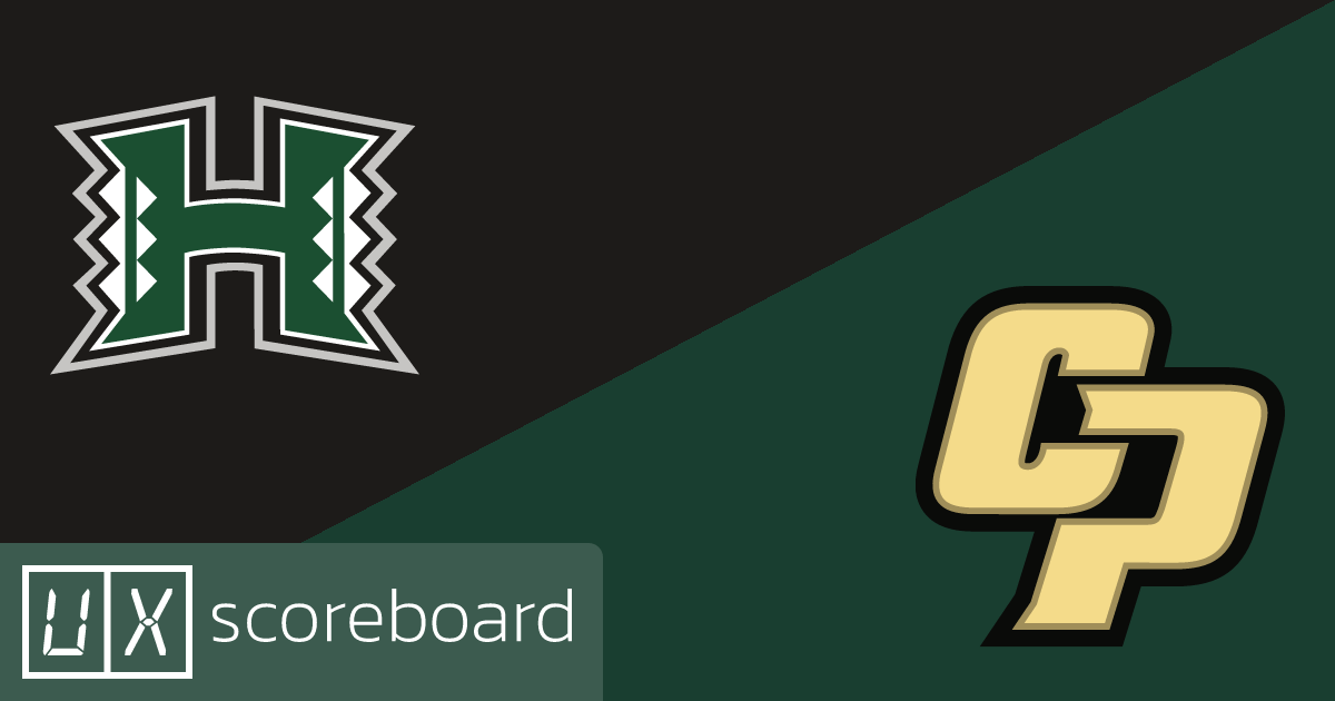 Hawai'i Rainbow Warriors vs Cal Poly Mustangs game highlights