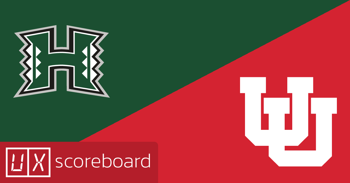 Hawai'i Rainbow Warriors vs Utah Utes game highlights
