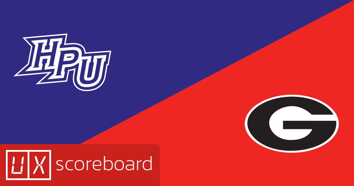 High Point Panthers vs Georgia Bulldogs game highlights