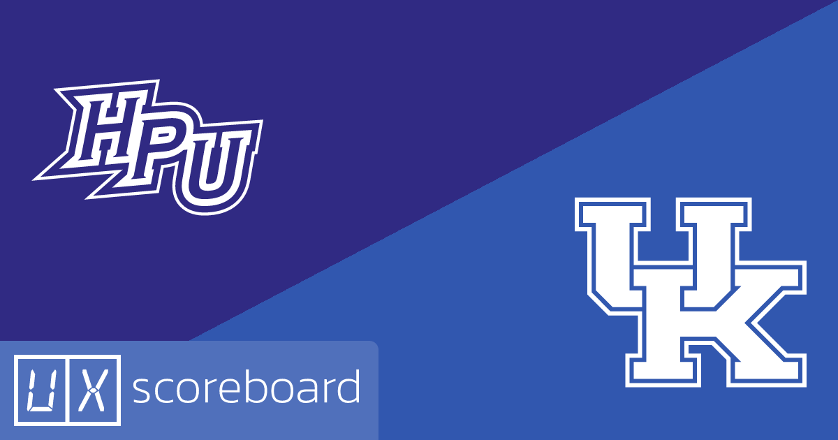 High Point Panthers vs Kentucky Wildcats game highlights