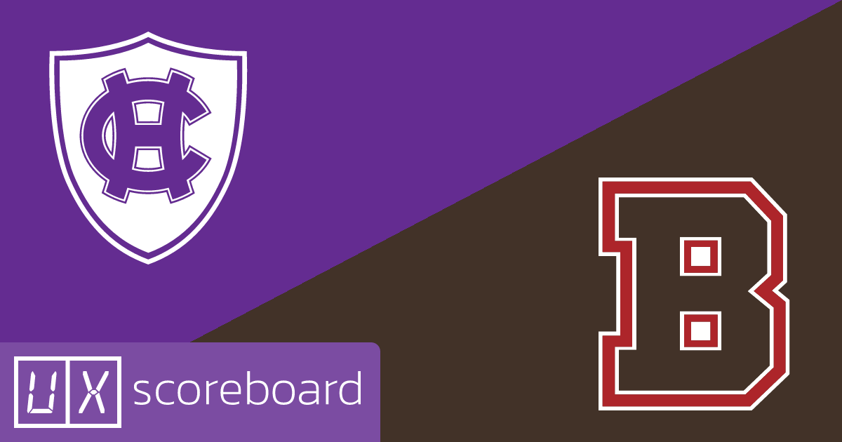 Holy Cross Crusaders vs Brown Bears game highlights