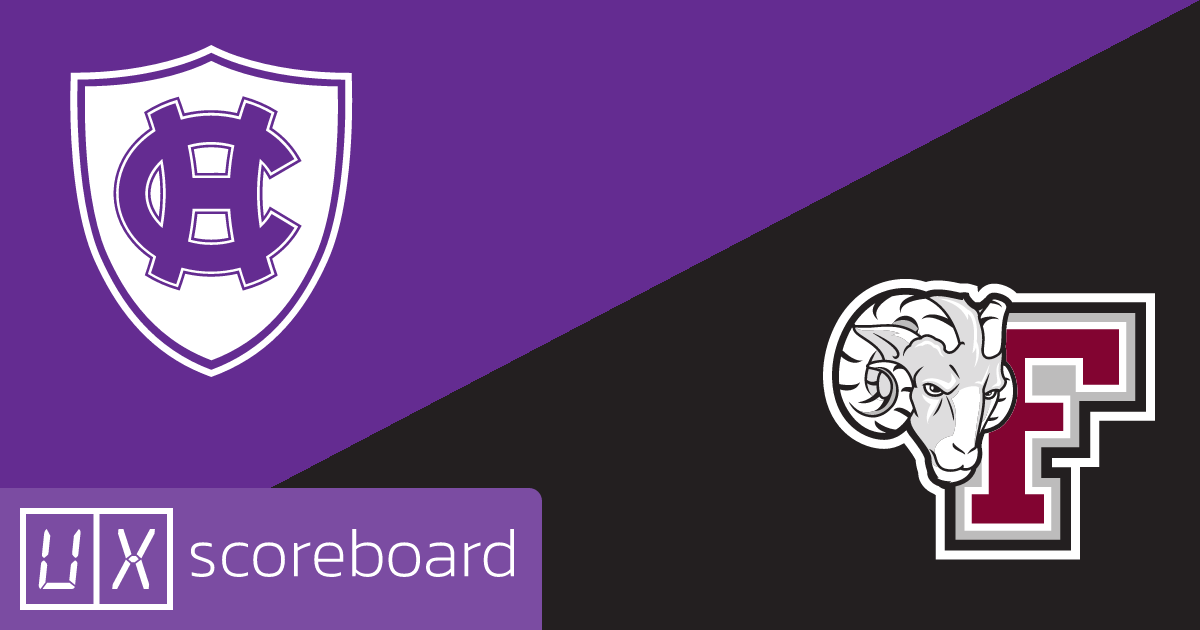 Holy Cross Crusaders vs Fordham Rams game highlights