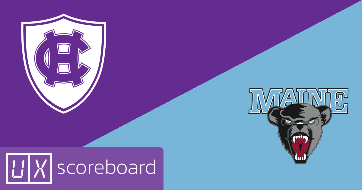 Holy Cross Crusaders vs Maine Black Bears game highlights