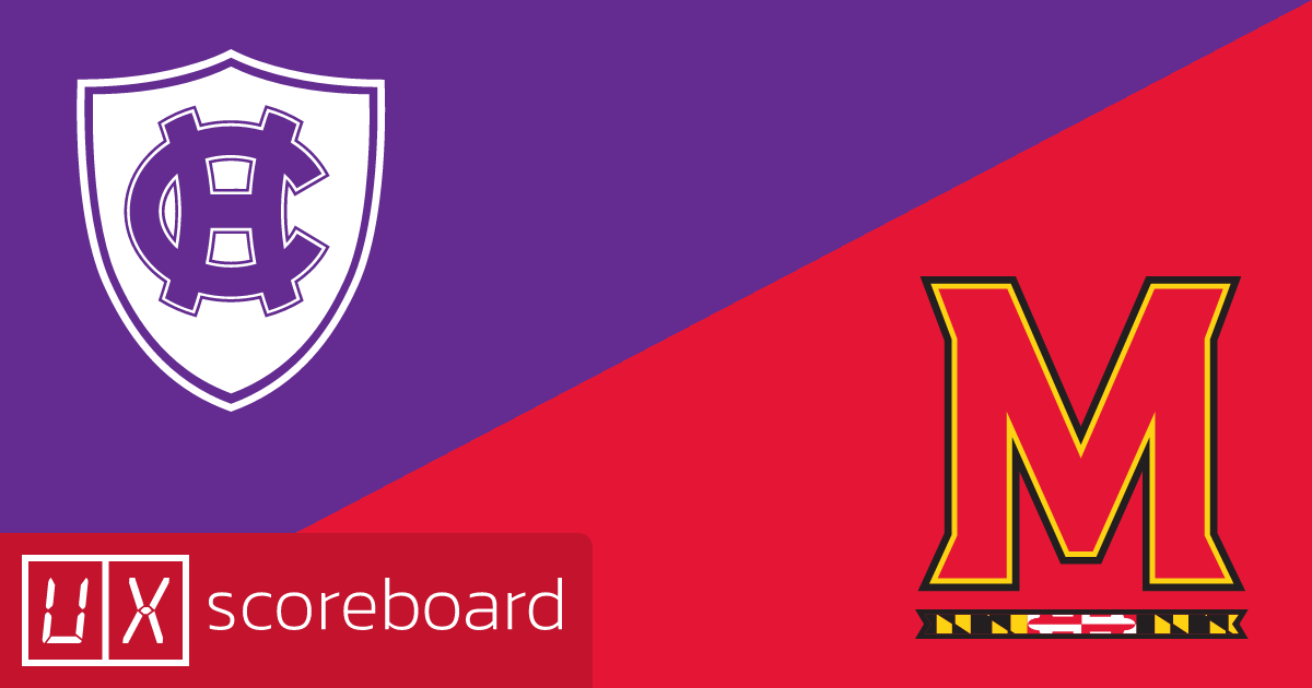Holy Cross Crusaders vs Maryland Terrapins game highlights
