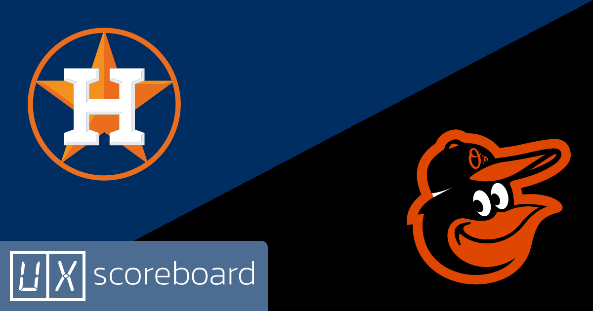 Houston Astros vs Baltimore Orioles game highlights
