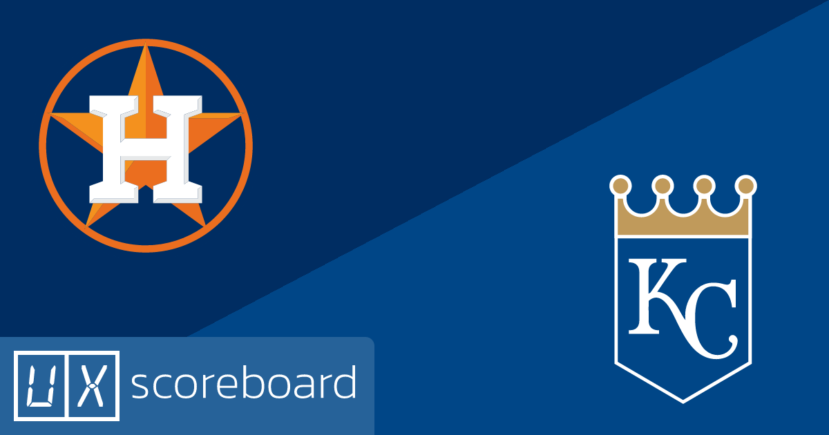 Houston Astros vs Kansas City Royals game highlights
