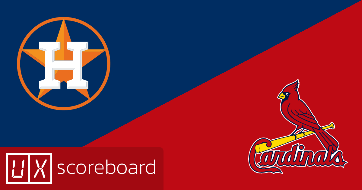 Houston Astros vs St. Louis Cardinals game highlights