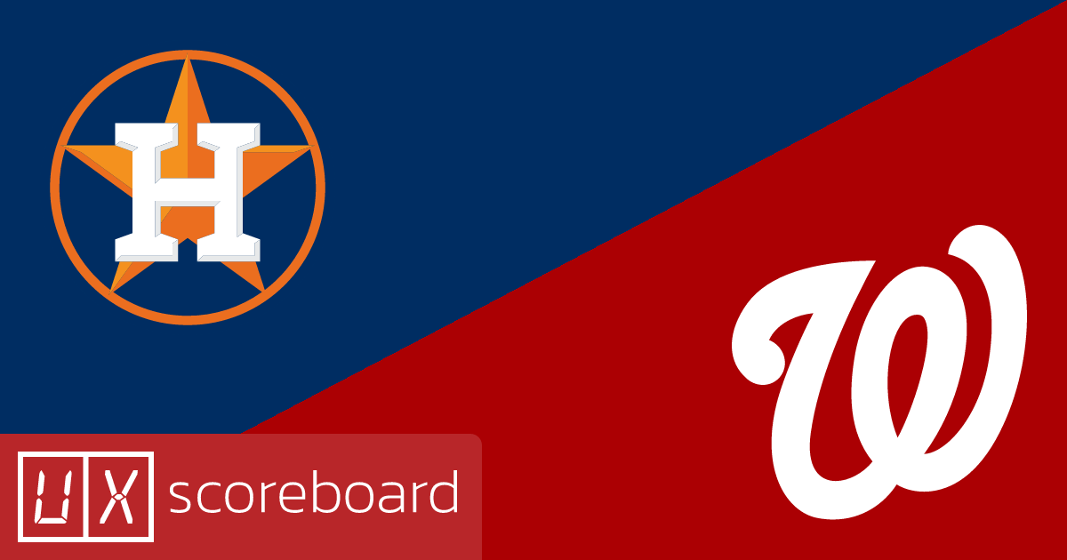Houston Astros vs Washington Nationals game highlights