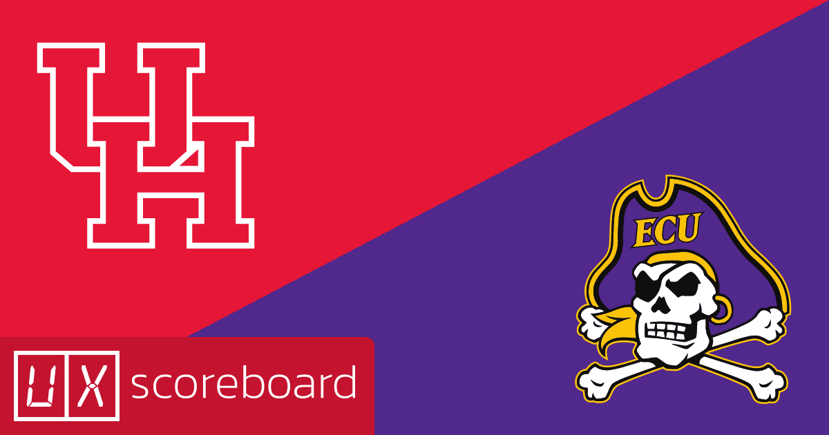 Houston Cougars vs East Carolina Pirates game highlights