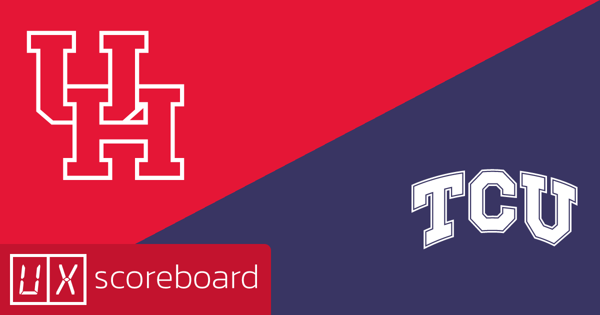 Houston Cougars vs TCU Horned Frogs game highlights