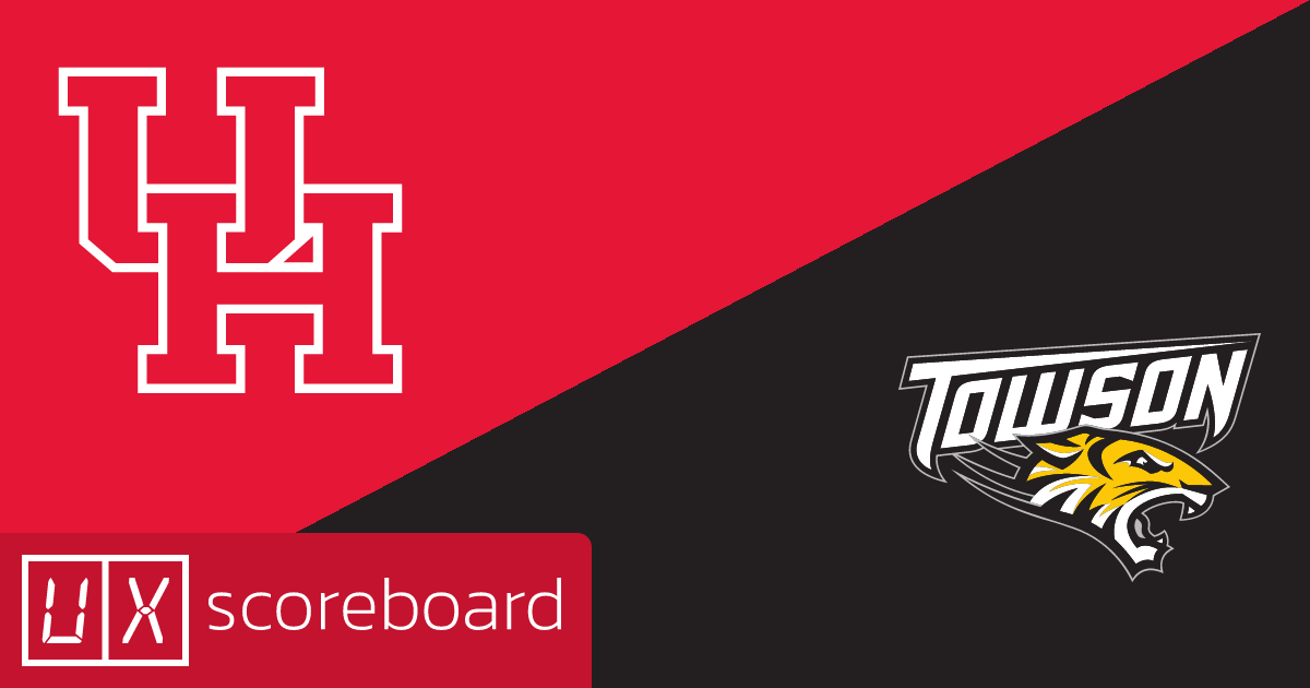 Houston Cougars vs Towson Tigers game highlights