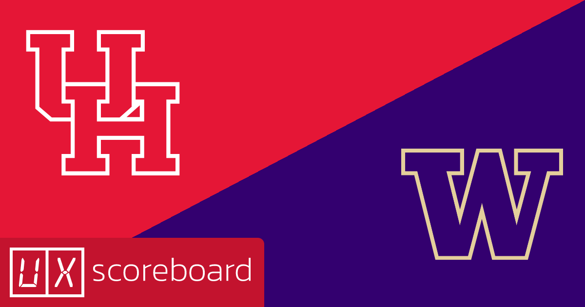 Houston Cougars vs Washington Huskies game highlights