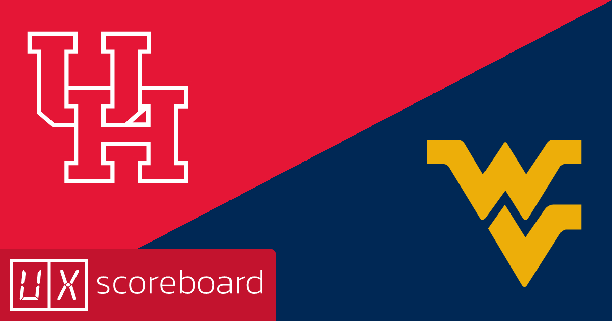 Houston Cougars vs West Virginia Mountaineers game highlights