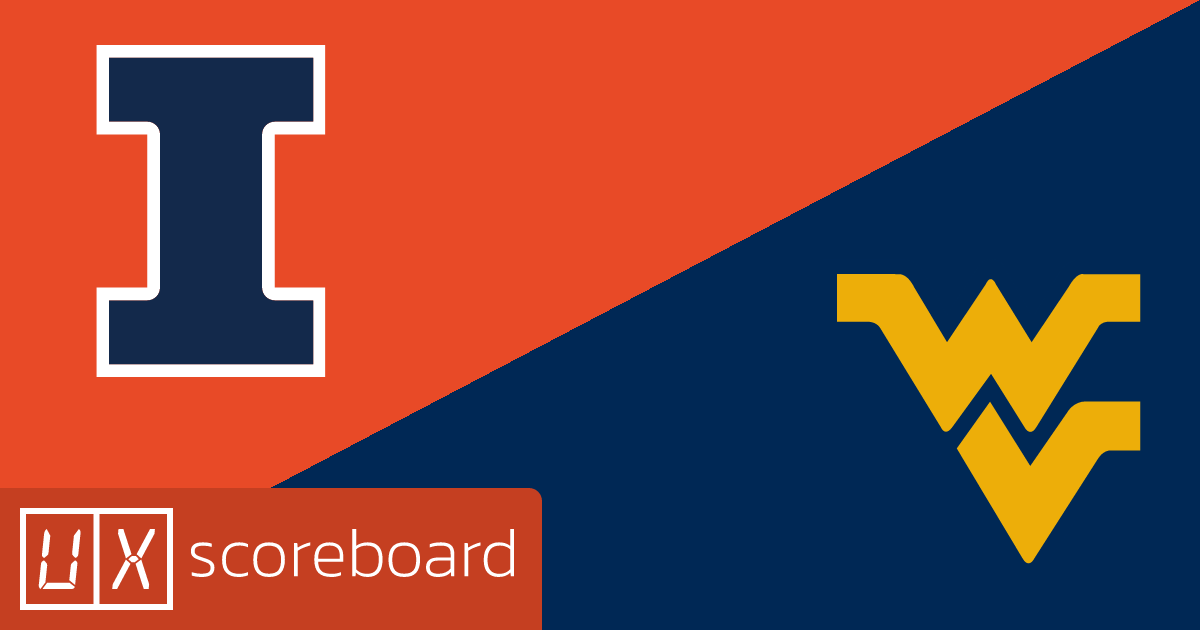 Illinois Fighting Illini vs West Virginia Mountaineers game highlights