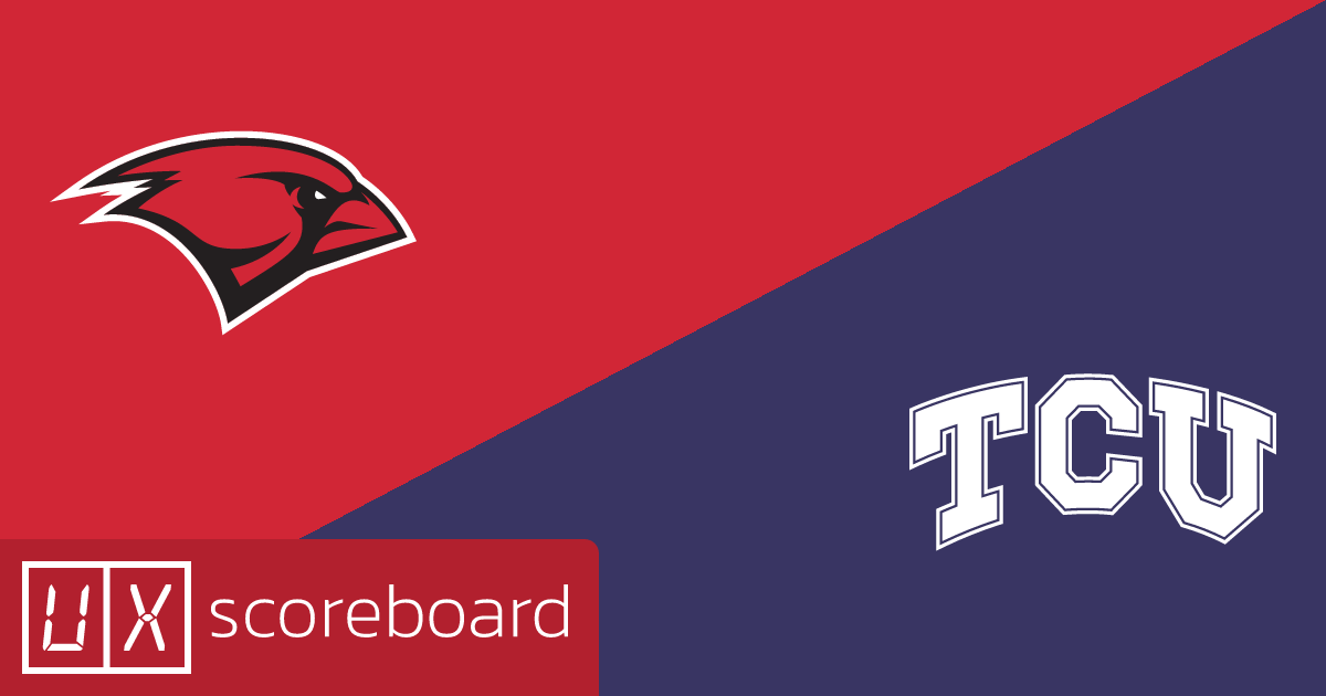 Incarnate Word Cardinals vs TCU Horned Frogs game highlights