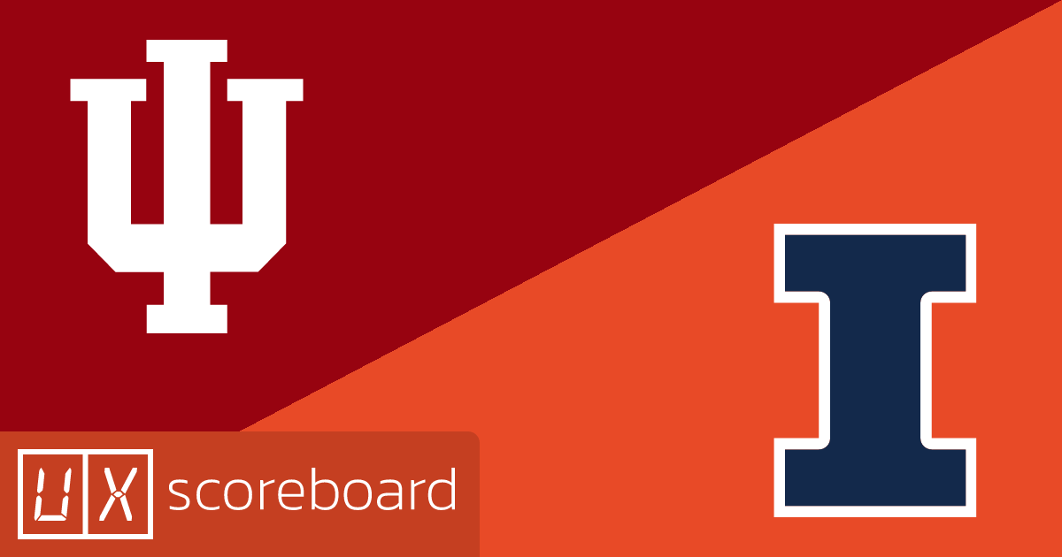 Indiana Hoosiers vs Illinois Fighting Illini game highlights