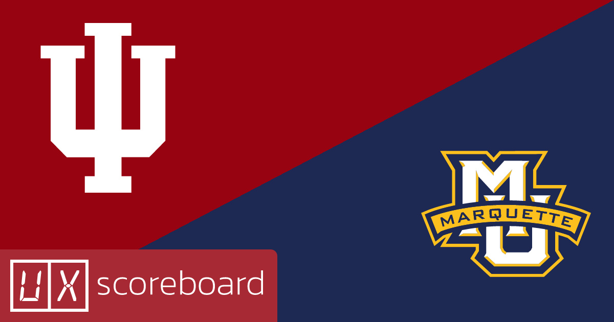 Indiana Hoosiers vs Marquette Golden Eagles game highlights