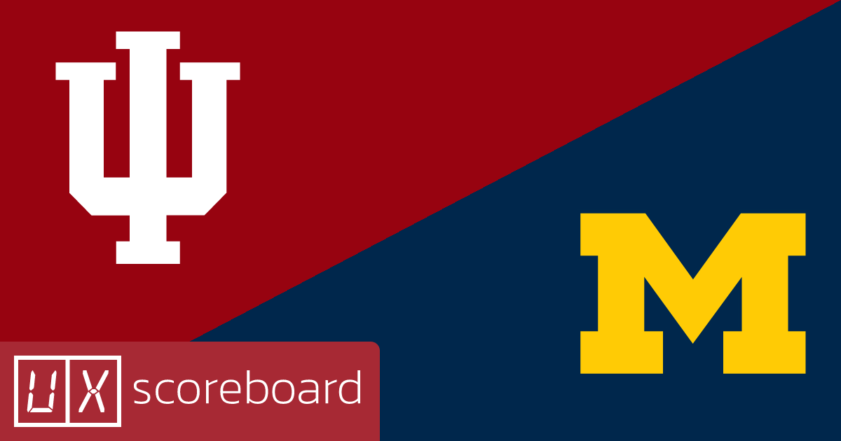 Indiana Hoosiers vs Michigan Wolverines game highlights