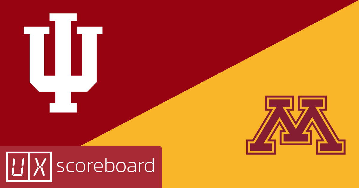 Indiana Hoosiers vs Minnesota Golden Gophers game highlights