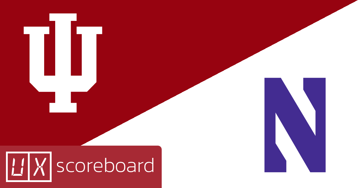 Indiana Hoosiers vs Northwestern Wildcats game highlights