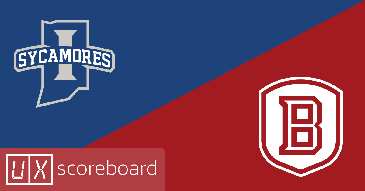 Indiana State Sycamores vs Bradley Braves game highlights