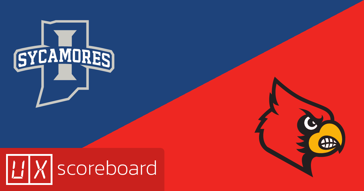 Indiana State Sycamores vs Louisville Cardinals game highlights