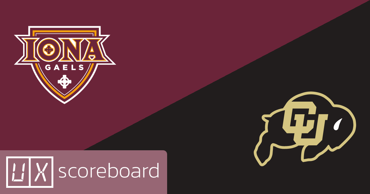 Iona Gaels vs Colorado Buffaloes game highlights