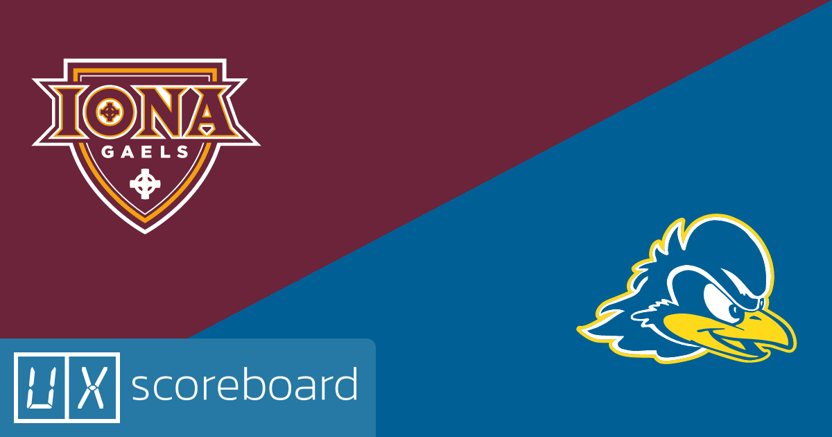 Iona Gaels vs Delaware Blue Hens game highlights