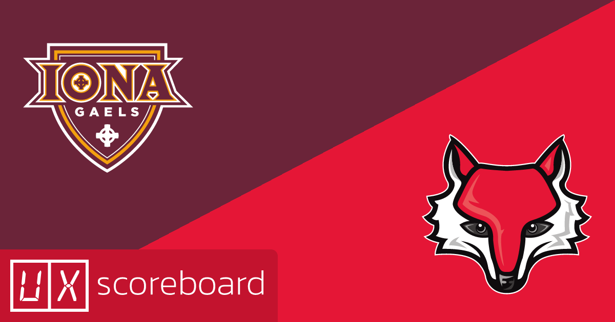 Iona Gaels vs Marist Red Foxes game highlights