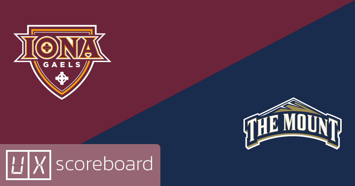 Iona Gaels vs Mount St. Mary's Mountaineers game highlights