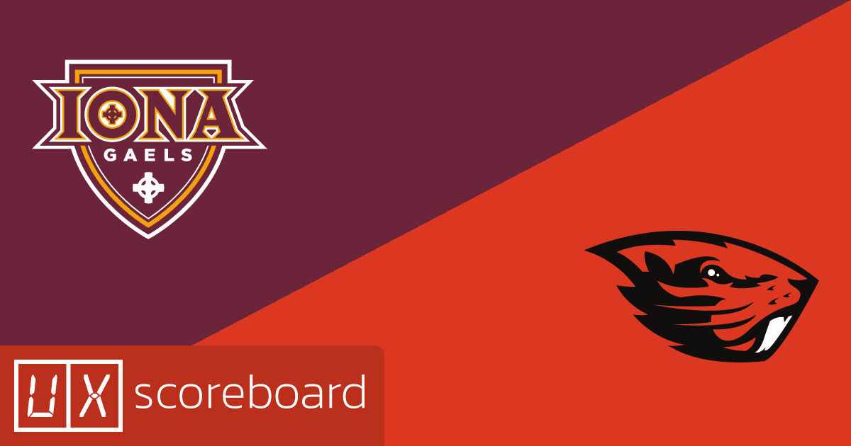 Iona Gaels vs Oregon State Beavers game highlights