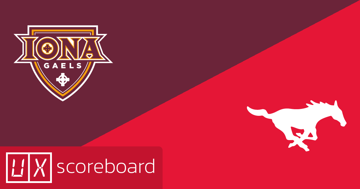 Iona Gaels vs SMU Mustangs game highlights