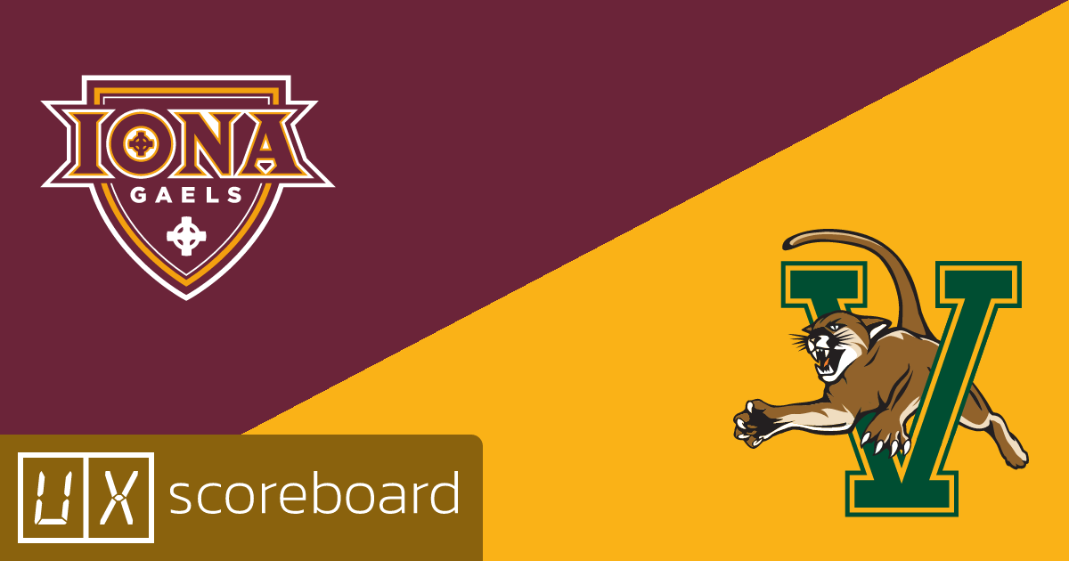 Iona Gaels vs Vermont Catamounts game highlights