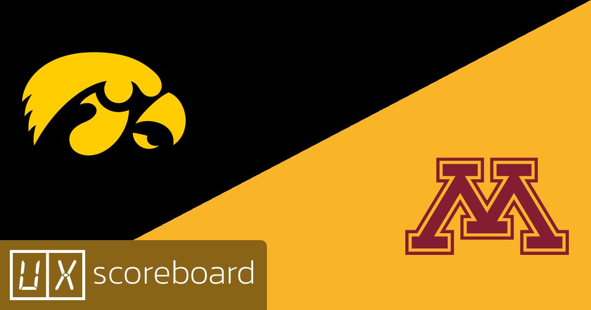 Iowa Hawkeyes vs Minnesota Golden Gophers game highlights